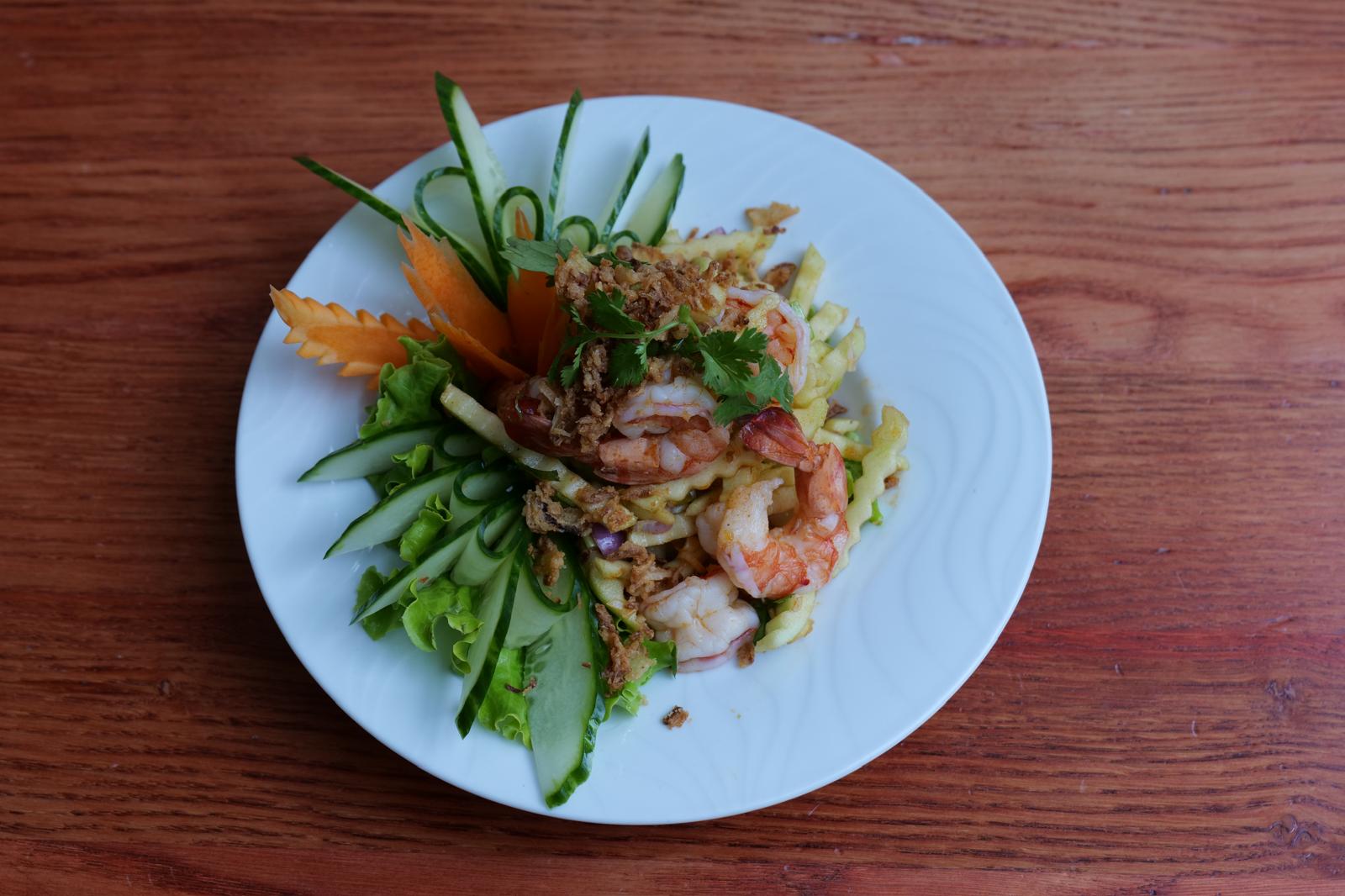 Salade de crevettes