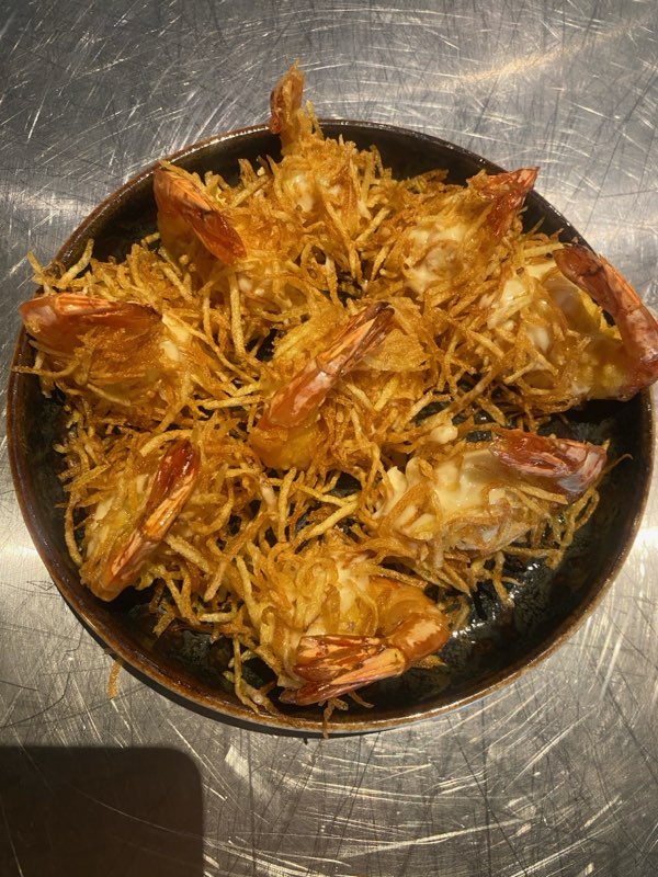 Gambas dans sa fourrure (3p)