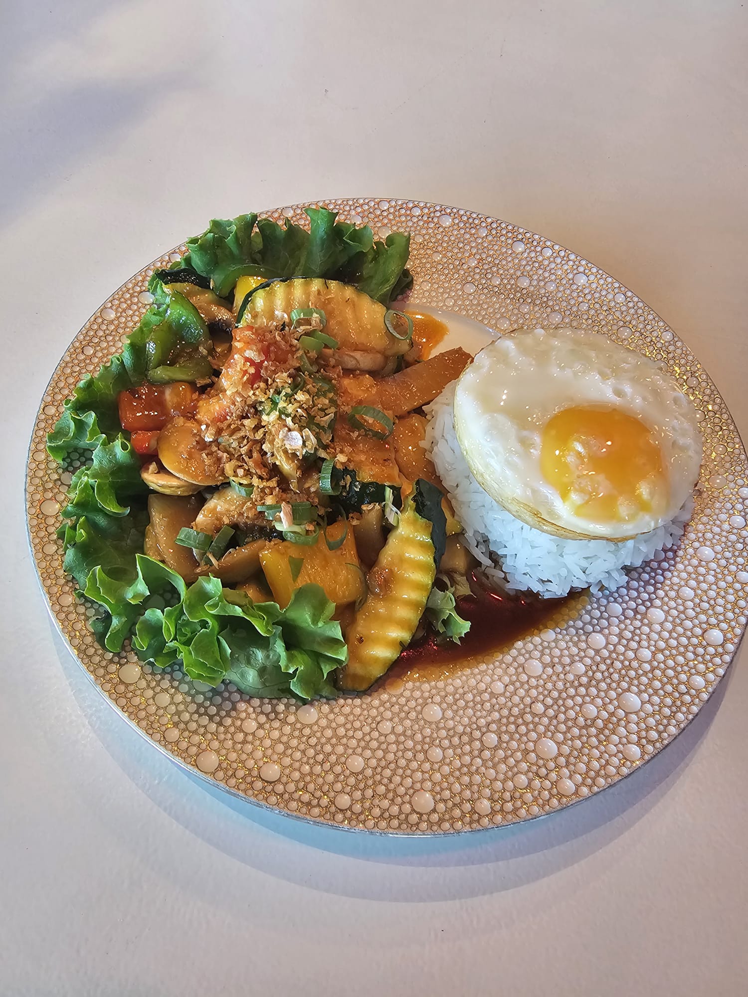 Assiette Thaï aux légumes